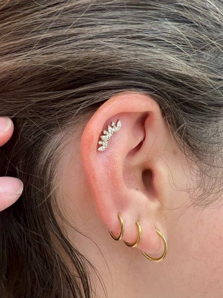 Piercing stud le havre 32 