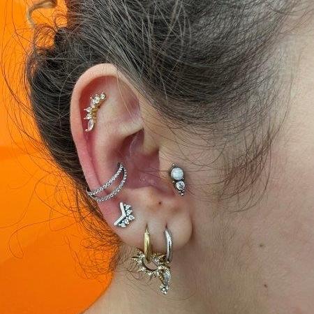 Piercing stud le havre 76 