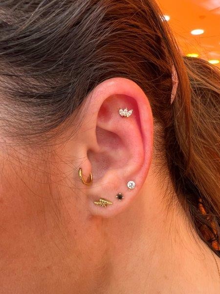 Piercing stud le havre 9 