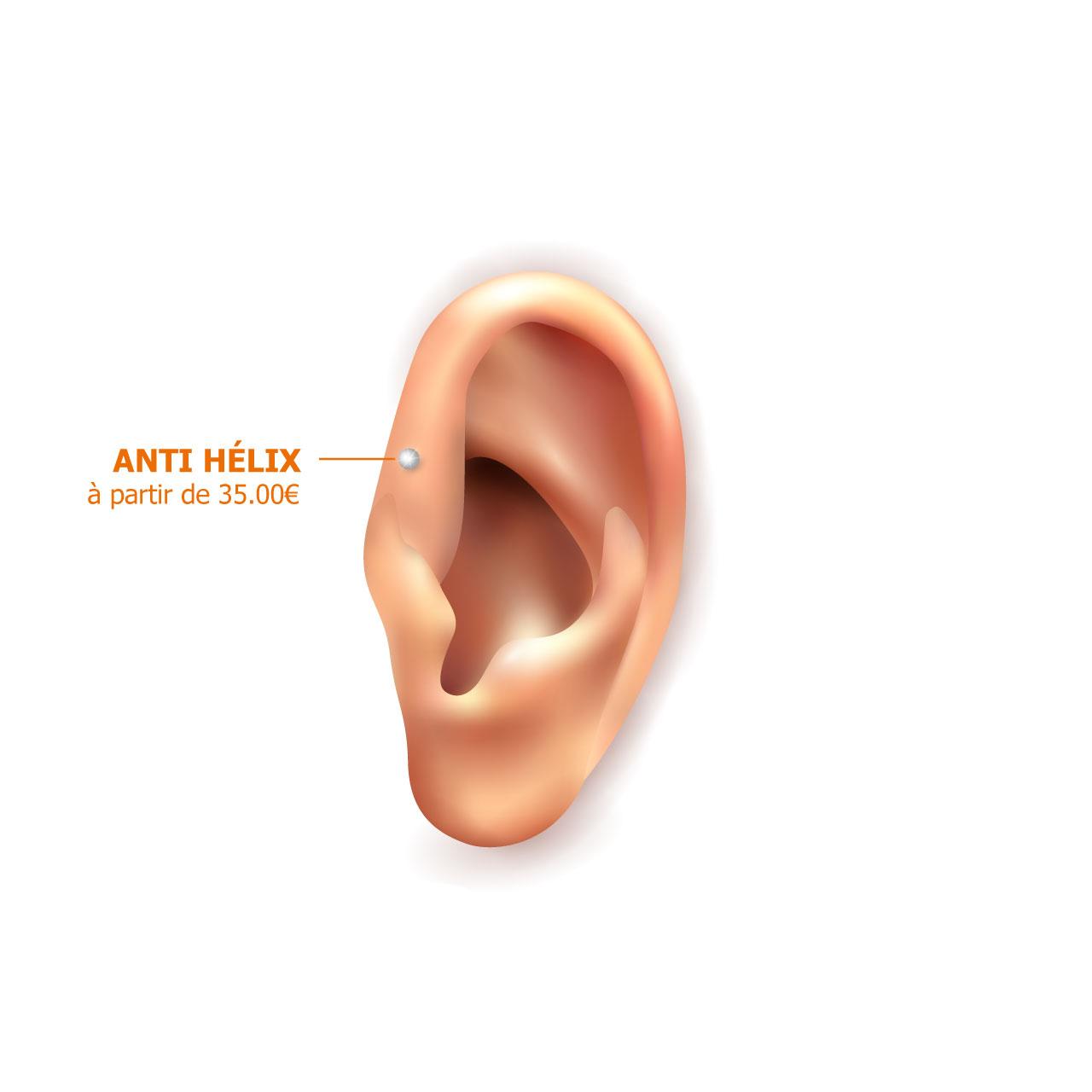 Stud piercing oreille anti helix le havre v2